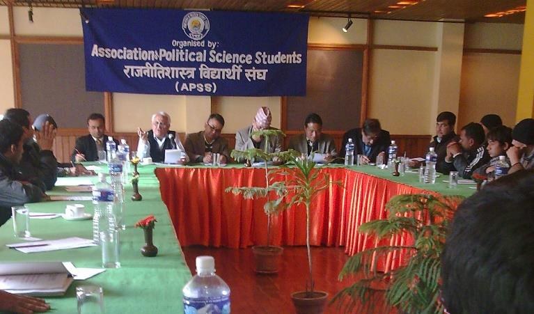 National Talk Program on Peace Process and Constitution Building in Nepal